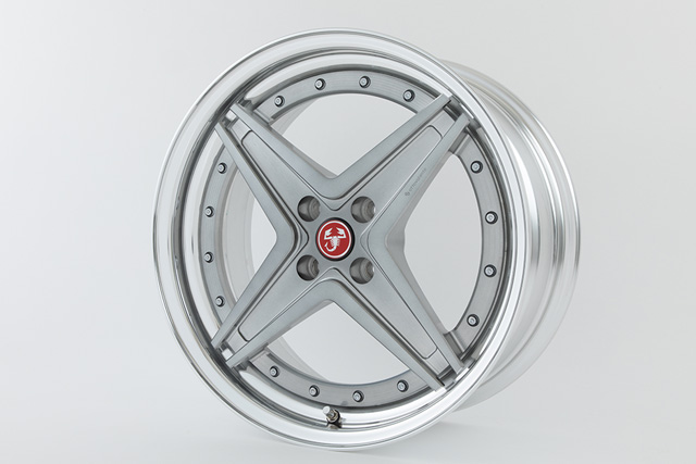 Forged 3piece Wheel “partenza” クリアブラック30%