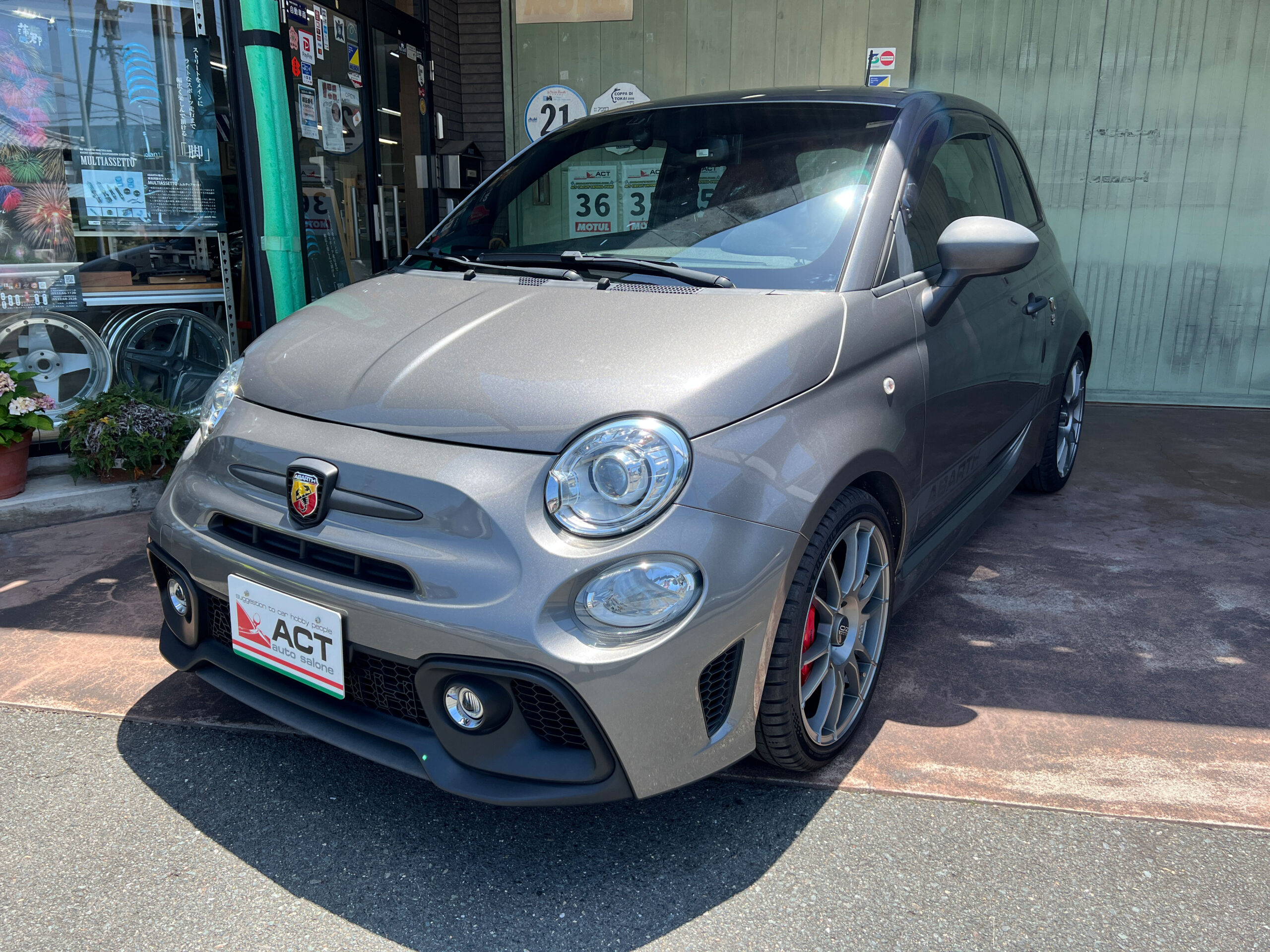 21’ ABARTH 595 COMPETIZIONE 1.4 TURBO LHD/5MT GRIGIO RECORD