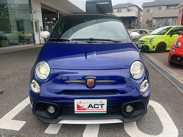 21’ABARTH 595C 1.4TURBO 145ps LHD/5MT BLU PODIO