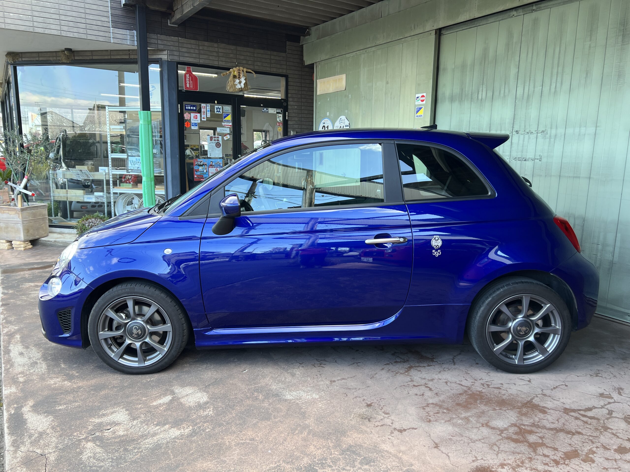 19’ ABARTH 595 BASE GRADE Blu Podio LHD/5MT