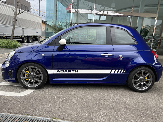 21’ABARTH 595C 1.4TURBO 145ps LHD/5MT BLU PODIO