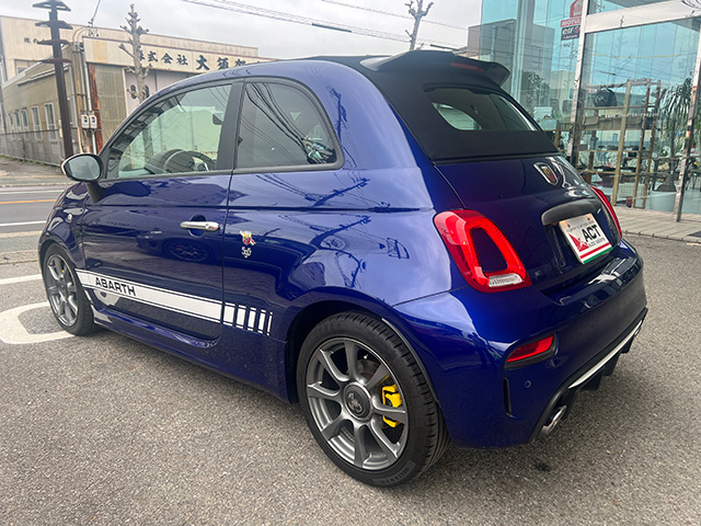 21’ABARTH 595C 1.4TURBO 145ps LHD/5MT BLU PODIO
