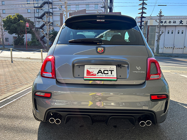 22′ ABARTH 595 COMPETIZIONE RHD/5MT GRIGIO RECORD