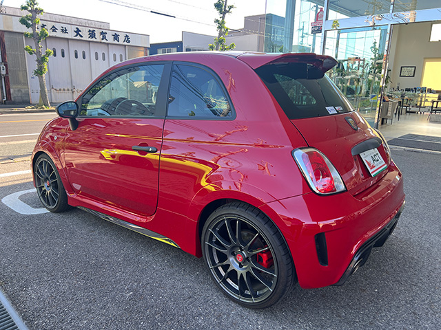 16′ ABARTH 695 BIPOSTO Ferrari Courtesy Car 1.4TURBO 190ps LHD/5MT