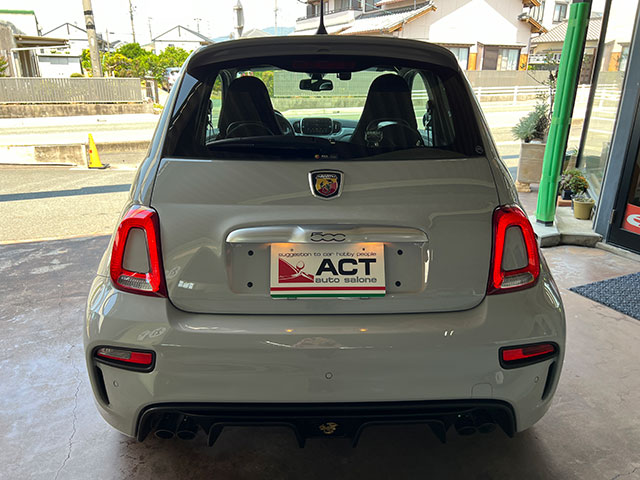 20’ ABARTH 595 BaseGrade LHD/5MT Grigio Campovolo