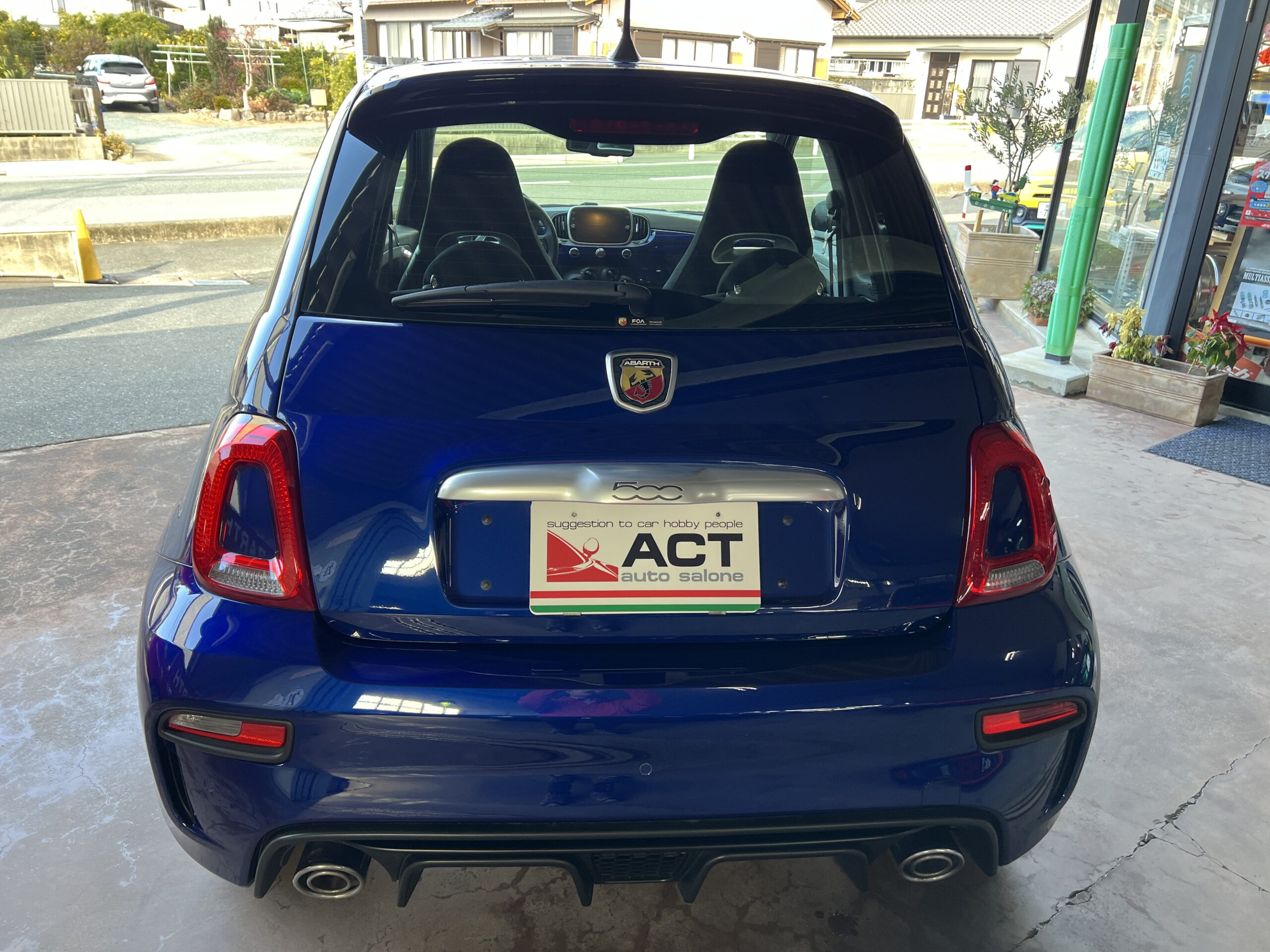 19’ ABARTH 595 BASE GRADE Blu Podio LHD/5MT