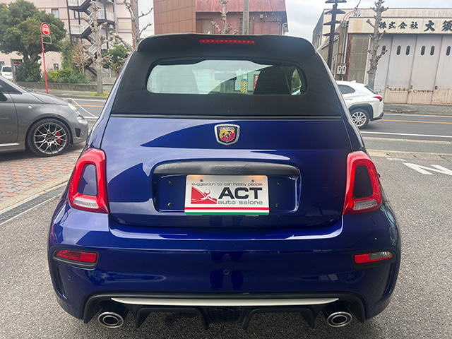 21’ABARTH 595C 1.4TURBO 145ps LHD/5MT BLU PODIO