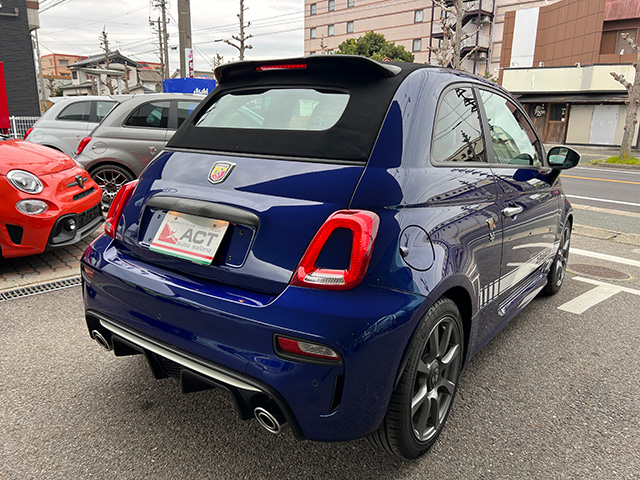 21’ABARTH 595C 1.4TURBO 145ps LHD/5MT BLU PODIO