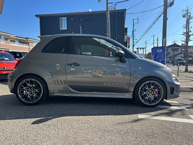22′ ABARTH 595 COMPETIZIONE RHD/5MT GRIGIO RECORD