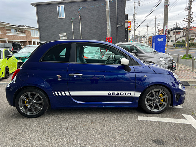 21’ABARTH 595C 1.4TURBO 145ps LHD/5MT BLU PODIO
