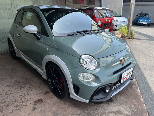 20′ ABARTH 695 70th ANNIVERSARIO LHD/5MT VERDE MONZA 1958