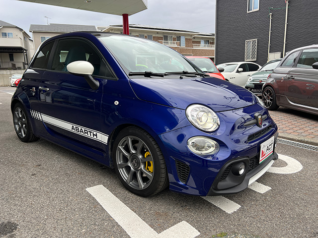 21’ABARTH 595C 1.4TURBO 145ps LHD/5MT BLU PODIO