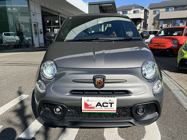 22′ ABARTH 595 COMPETIZIONE RHD/5MT GRIGIO RECORD