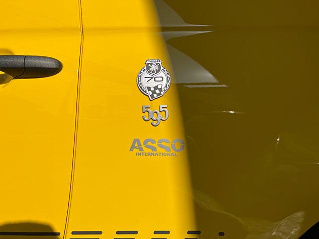 20’ ABARTH 595 COMPETIZIONE Giallo Modena