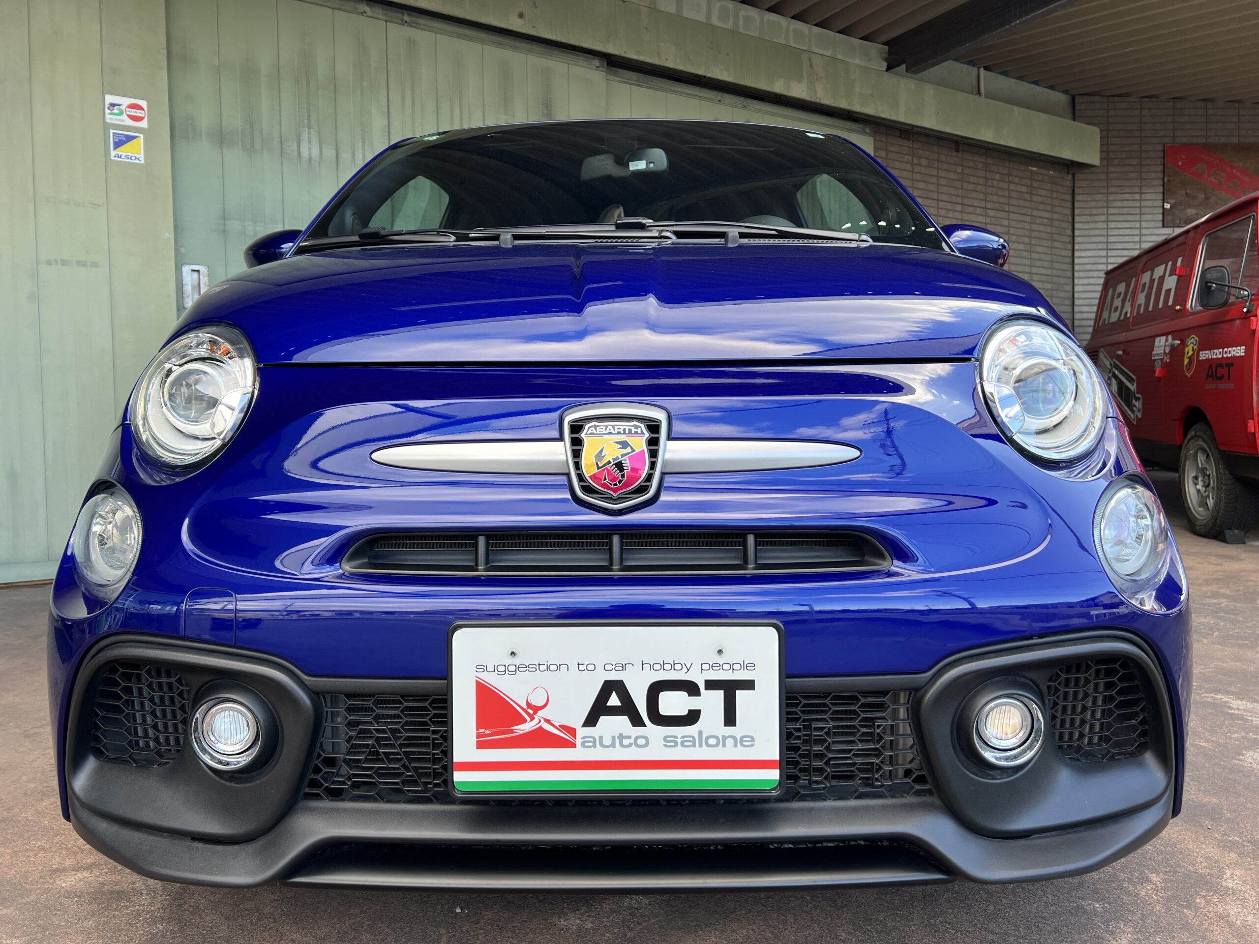 19’ ABARTH 595 BASE GRADE Blu Podio LHD/5MT