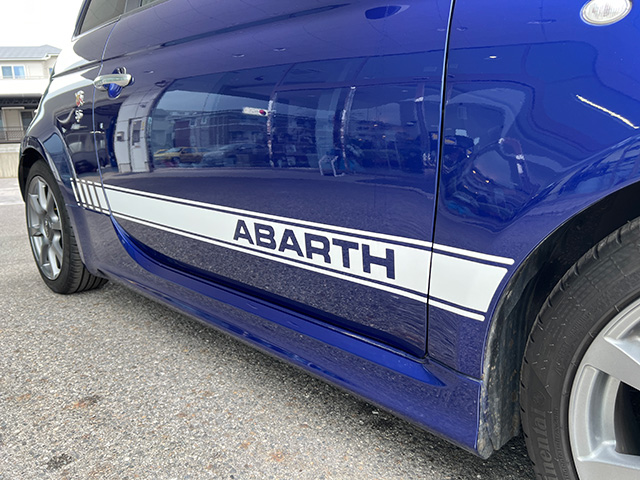 21’ABARTH 595C 1.4TURBO 145ps LHD/5MT BLU PODIO