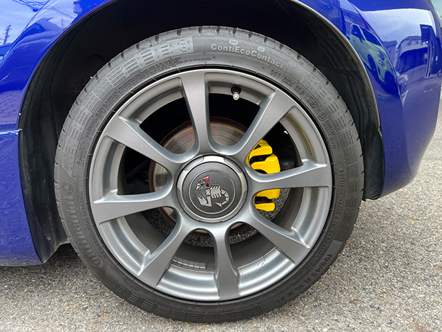 21’ABARTH 595C 1.4TURBO 145ps LHD/5MT BLU PODIO