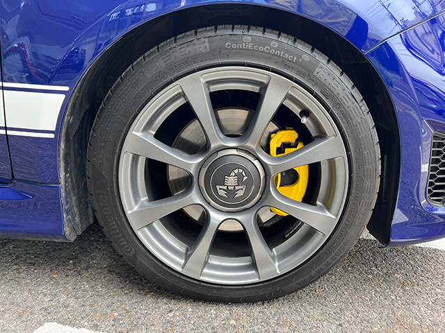 21’ABARTH 595C 1.4TURBO 145ps LHD/5MT BLU PODIO