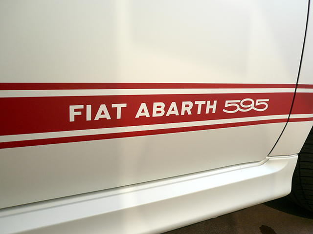 ABARTH 595 50th ANNIVERSARY MTA/180ps Mat White