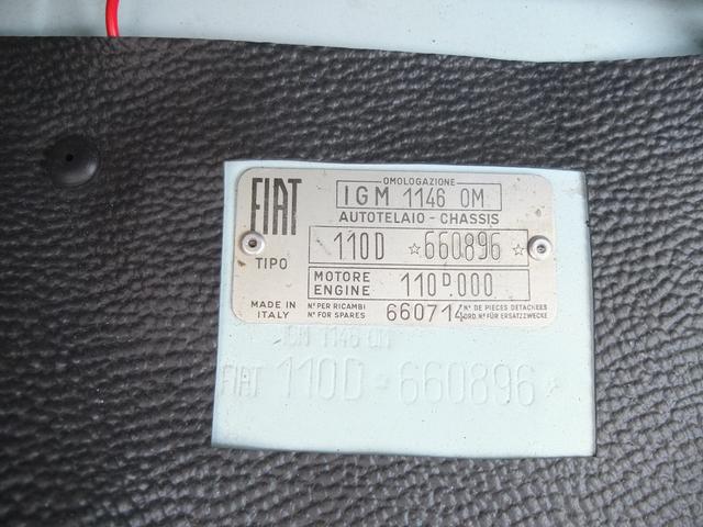 FIAT 500 D TYPE 110D 1964