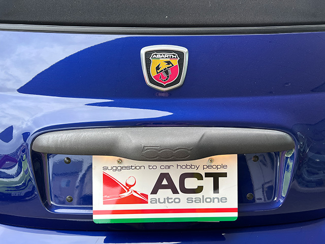 21’ABARTH 595C 1.4TURBO 145ps LHD/5MT BLU PODIO