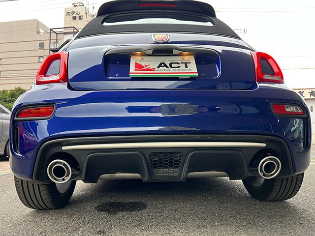 21’ABARTH 595C 1.4TURBO 145ps LHD/5MT BLU PODIO