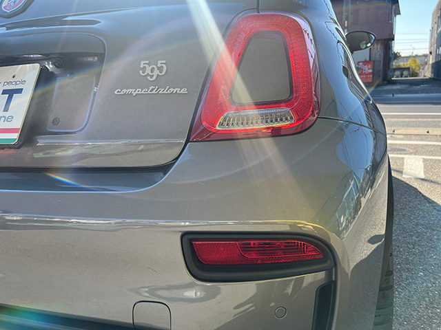 22′ ABARTH 595 COMPETIZIONE RHD/5MT GRIGIO RECORD