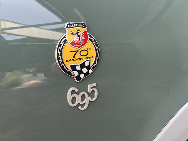 20′ ABARTH 695 70th ANNIVERSARIO LHD/5MT VERDE MONZA 1958