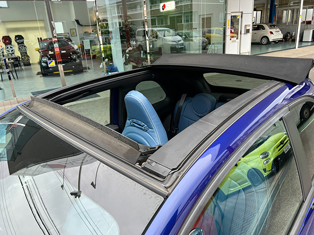 21’ABARTH 595C 1.4TURBO 145ps LHD/5MT BLU PODIO