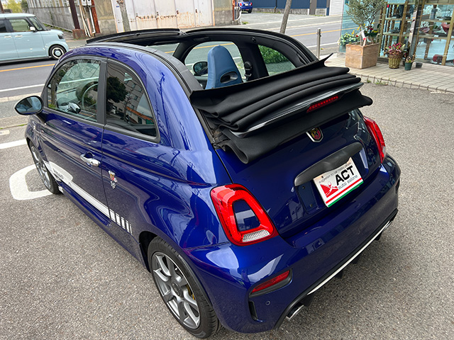21’ABARTH 595C 1.4TURBO 145ps LHD/5MT BLU PODIO
