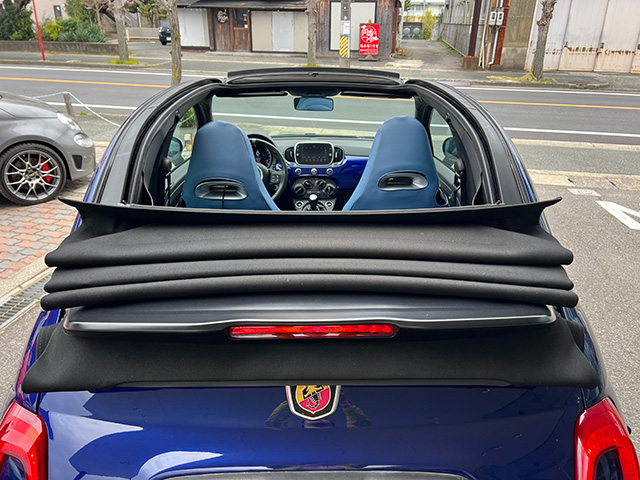 21’ABARTH 595C 1.4TURBO 145ps LHD/5MT BLU PODIO