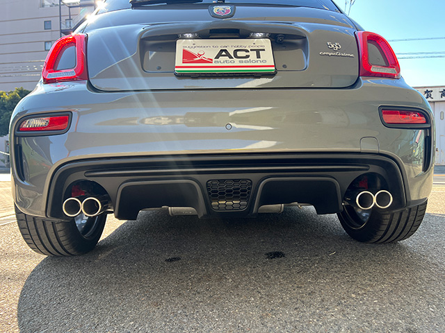 22′ ABARTH 595 COMPETIZIONE RHD/5MT GRIGIO RECORD