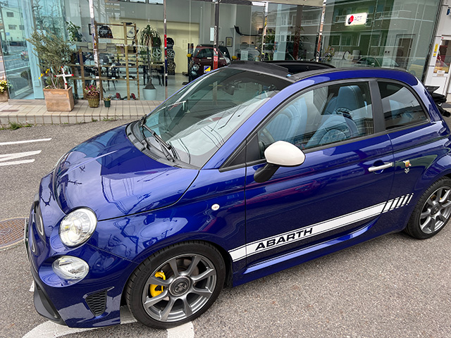 21’ABARTH 595C 1.4TURBO 145ps LHD/5MT BLU PODIO