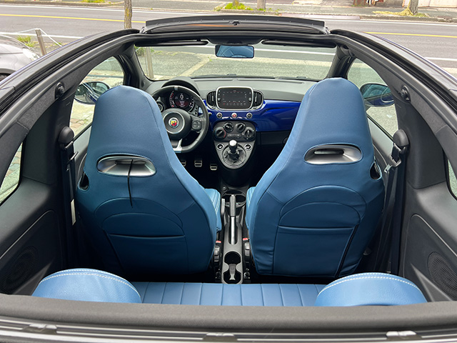 21’ABARTH 595C 1.4TURBO 145ps LHD/5MT BLU PODIO