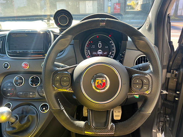 22′ ABARTH 595 COMPETIZIONE RHD/5MT GRIGIO RECORD