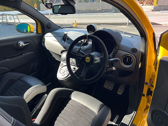 20’ ABARTH 595 COMPETIZIONE Giallo Modena