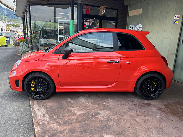 ABARTH 695 COMPETIZIONE 1.4 TURBO 180ps ARANCIONE RACING LHD/5MT