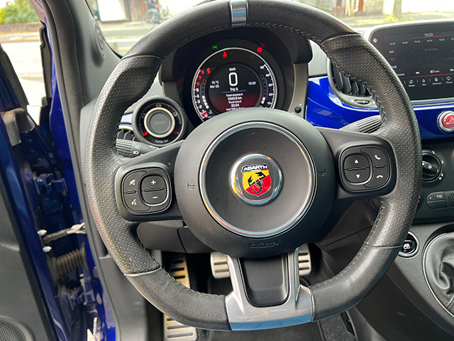 21’ABARTH 595C 1.4TURBO 145ps LHD/5MT BLU PODIO