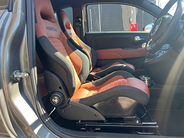 22′ ABARTH 595 COMPETIZIONE RHD/5MT GRIGIO RECORD