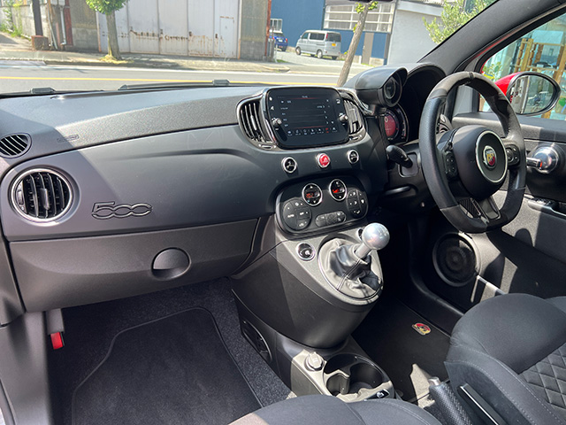 22’ ABARTH F595 1.4 TURBO 165ps RHD/5MT