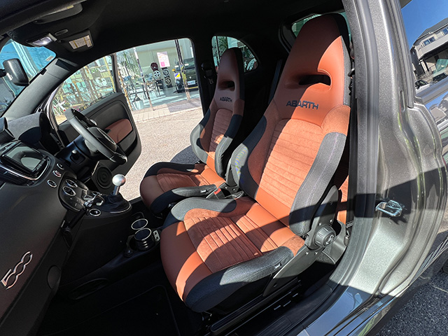 22′ ABARTH 595 COMPETIZIONE RHD/5MT GRIGIO RECORD