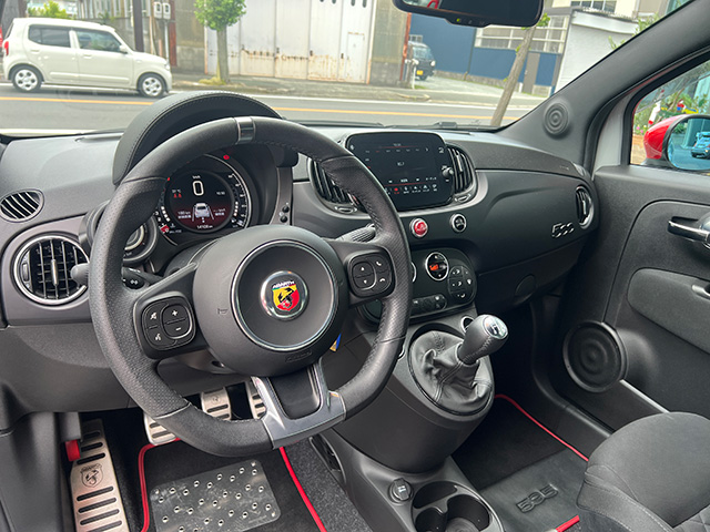 22’ ABARTH F595 1.4 TURBO 165ps LHD M/T