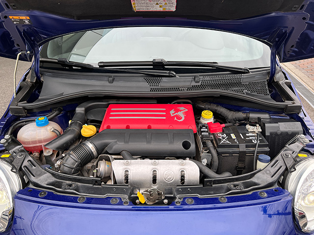 21’ABARTH 595C 1.4TURBO 145ps LHD/5MT BLU PODIO