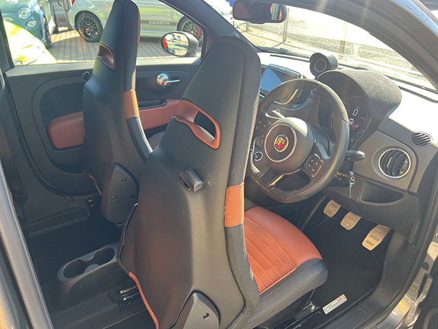 22′ ABARTH 595 COMPETIZIONE RHD/5MT GRIGIO RECORD