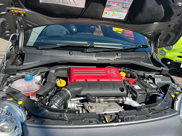 22′ ABARTH 595 COMPETIZIONE RHD/5MT GRIGIO RECORD