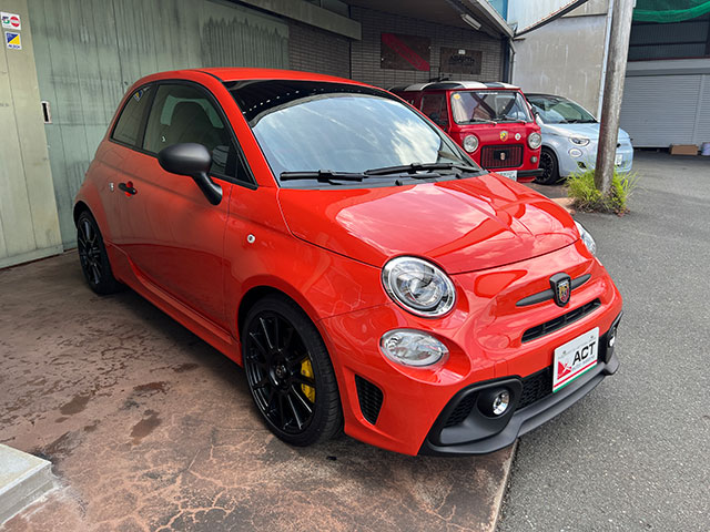 ABARTH 695 COMPETIZIONE 1.4 TURBO 180ps ARANCIONE RACING LHD/5MT