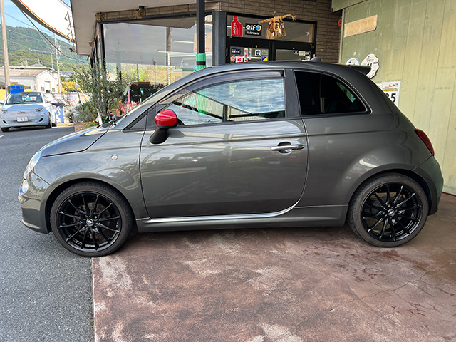 15′ FIAT 500 TwinAir RHD/5MT GRIGIO ADRENALINICO