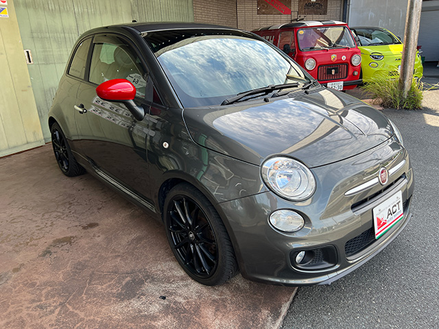 15′ FIAT 500 TwinAir RHD/5MT GRIGIO ADRENALINICO