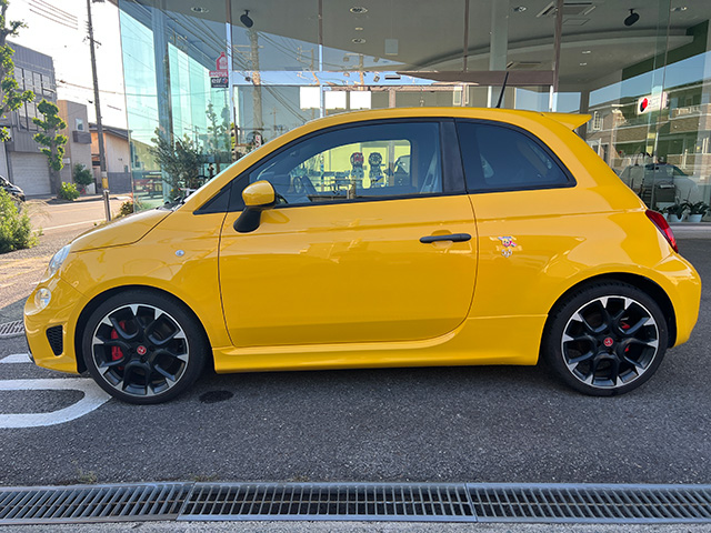 17’ ABARTH 595 COMPETIZIONE RHD/5MT Giallo Modena