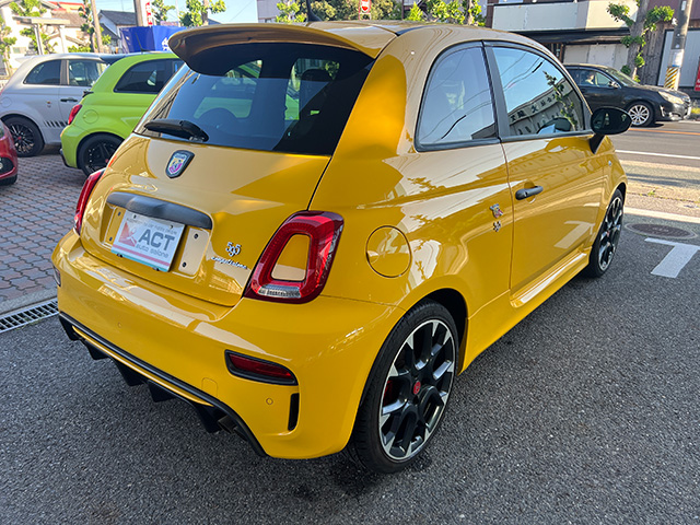 17’ ABARTH 595 COMPETIZIONE RHD/5MT Giallo Modena
